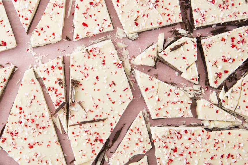 Chocolate shop peppermint bark